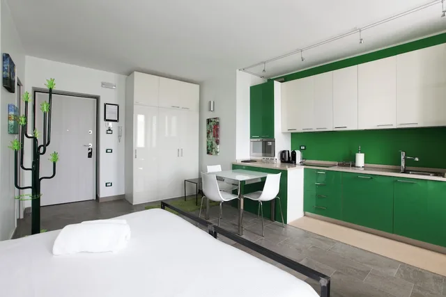 استوديو بسرير مزدوج، Versoverde Alzaia Naviglio Grande 2/5