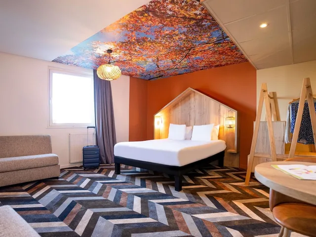 غرفة سوبيريور بسرير مزدوج مع أريكة، Ibis Style Chatenay-Malabry Paris Sud 3/10