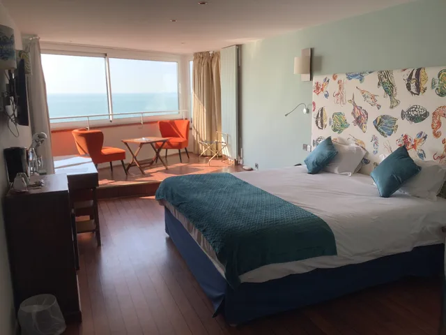 غرفة سوبيريور بسرير مزدوج بإطلالة على البحر، La Petite Rade Hotel 2/6