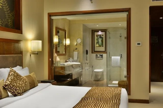 غرفة ديلوكس بسرير مزدوج بغرفة نوم واحدة، Madhubhan Resort And Spa 1/1