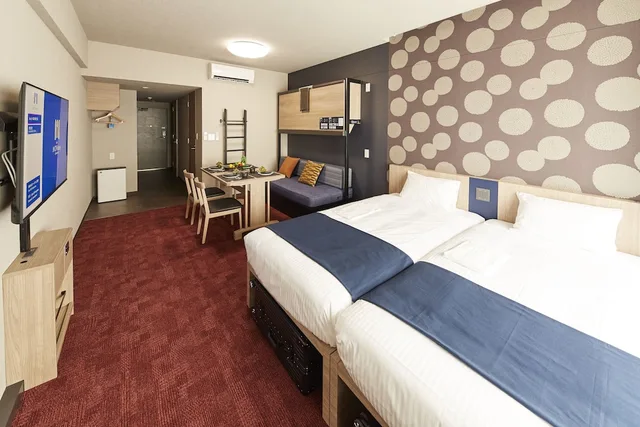 غرفة سوبيريور عائلية بسريرين منفصلين وسرير بطابقين، MONday Apart Nihonbashi Ningyocho 3/10