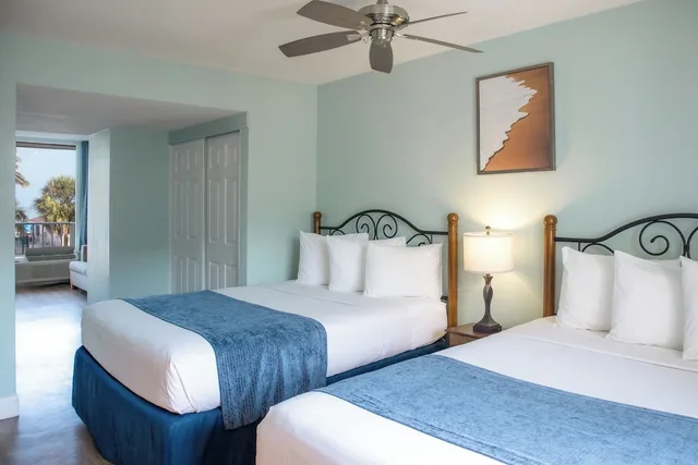 جناح استوديو ديلوكس بسريرين كوين بإطلالة على البحر، Beachview Inn Clearwater Beach 5/10