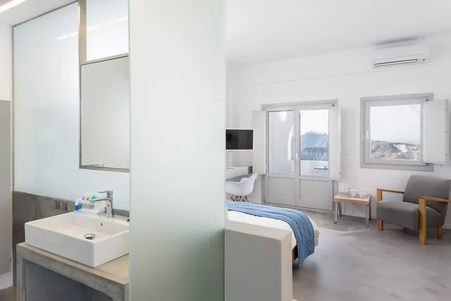 جناح جونيور بإطلالة على البحر، Alti Santorini Suites - Adults Only 4/4