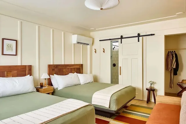 غرفة كلاسيكية بسريرين مزدوجين، Callicoon Hills 1/3