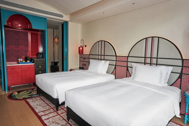 غرفة قياسية بسريرين مزدوجين، Hotel Indigo Sayram Lake by IHG 7/10