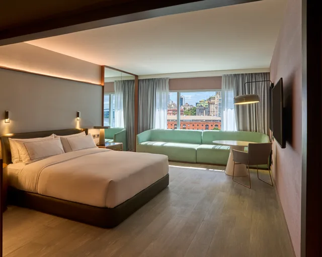 غرفة ديلوكس بسرير مزدوج لذوي الإعاقة، Hilton Buenos Aires 1/4