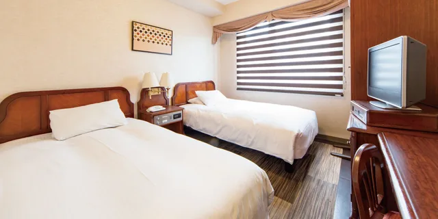 Room, Twin Beds, Hotel Claiton Shin-Osaka 2/10