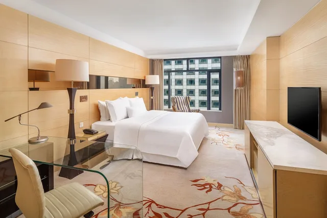 غرفة بسرير كينج بإطلالة على المدينة، The Westin Bund Center, Shanghai 5/12