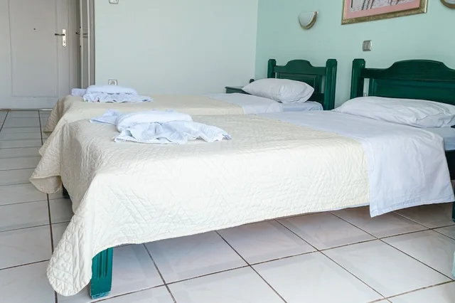 غرفة بسرير مزدوج أو سريرين منفصلين، Hotel-Mistral Aegina 3/8