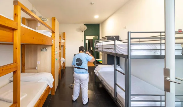 غرفة عائلية بأسرّة بطابقين، Inout Hostel 1/1