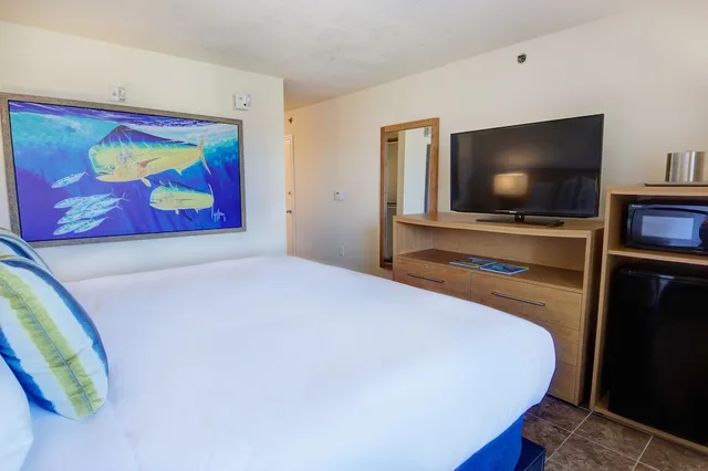غرفة بسرير كوين بشرفة لذوي الإعاقة، Guy Harvey Resort St. Augustine Beach 1/4