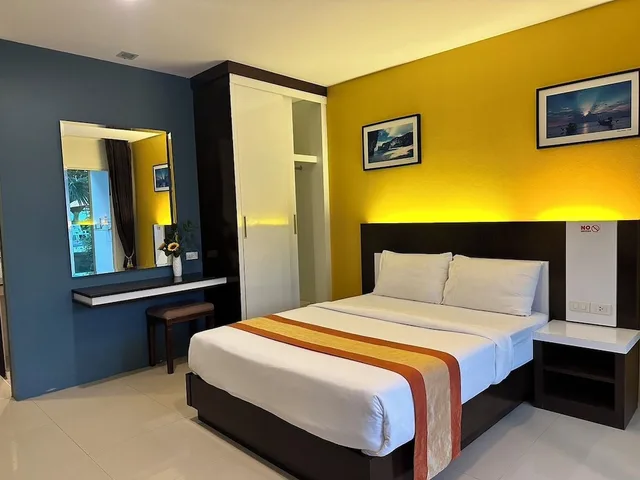غرفة ديلوكس بسرير مزدوج، Gypsy Sea View Resort 4/10