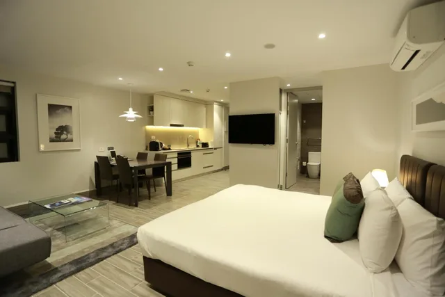 جناح استوديو بانورامي بسرير كينج، The Branksome Hotel & Residences 3/10