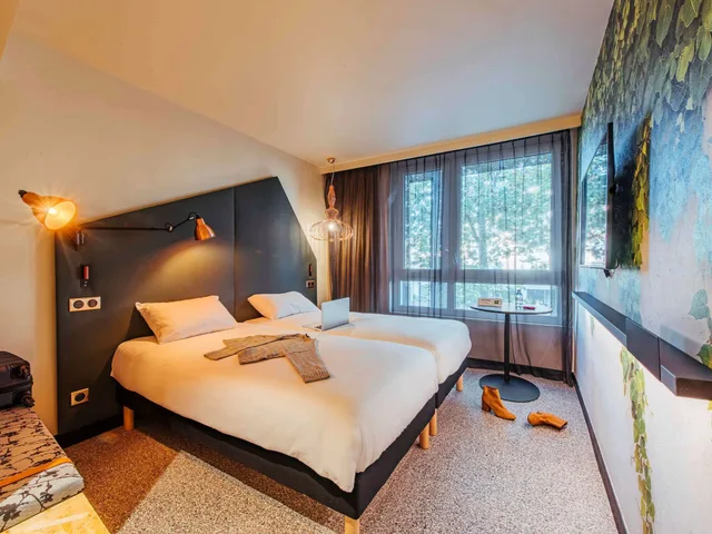 غرفة قياسية بسريرين منفصلين، ibis Styles Rouen Centre Rive Gauche 3/10