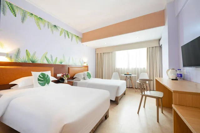 غرفة قياسية بسريرين منفصلين، Guangzhou Wings Hotel 1/1
