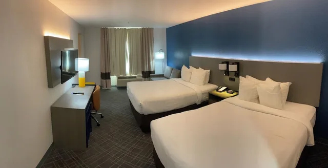 غرفة قياسية بسريرين كوين، Comfort Inn Shreveport I-49, LA 1/3
