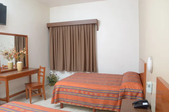 غرفة قياسية بسريرين مزدوجين، Hotel Delfines 5/5