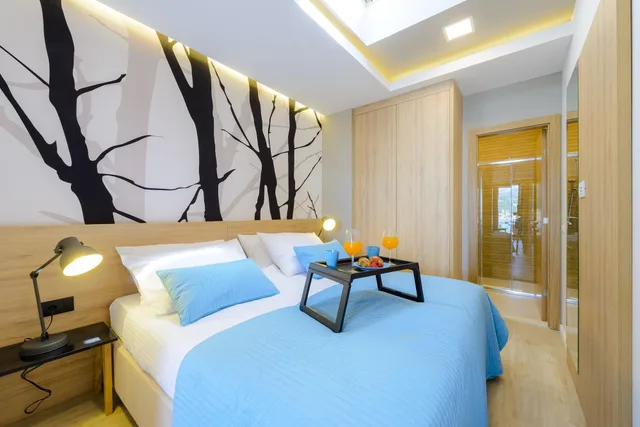شقة تنفيذية بإطلالة على البحر بشرفة بغرفة نوم واحدة، Adriatic Deluxe Apartments 1/2