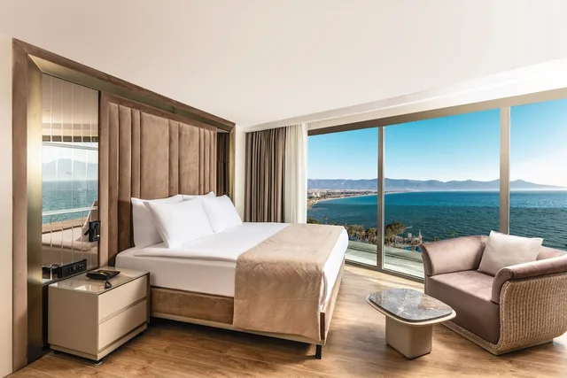 Panoramic, Double Bed, Sea View, Balcony, Beks Premium Resort and Spa 3/6