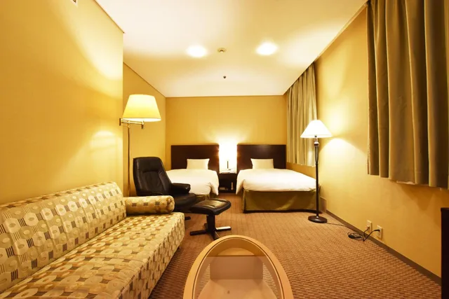 غرفة ديلوكس بسريرين منفصلين، Hotel Nikko Tsukuba (ex. Okura Frontier Tsukuba) 7/10