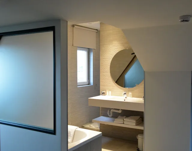 جناح بسرير مزدوج، Hotel Gravensteen 1/1