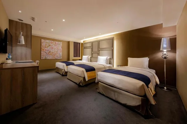 غرفة كلاسيكية ثلاثية، Green World Hotels Zhongxiao Taipei 4/8