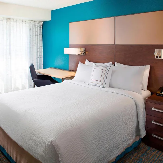 جناح بغرفتي نوم مع أريكة، Residence Inn By Marriott Portland Scarborough 1/3
