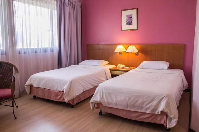 غرفة ديلوكس بسرير كوين وسريرين منفصلين، Premier Hotel 1/1