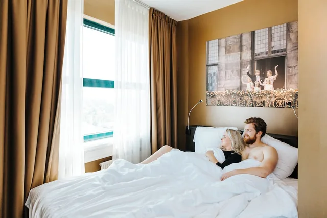 استوديو بانورامي بسرير مزدوج، The Hague Teleport Hotel 1/2
