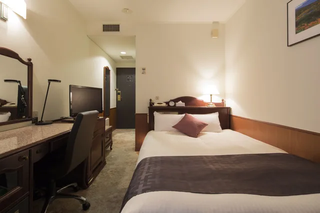 غرفة اقتصادية بسرير فردي للمدخنين، Premier Hotel Cabin Obihiro 1/4