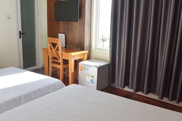 غرفة بانورامية ثلاثية بسرير كوين وسرير فردي، Ly Ky Hotel 4/4