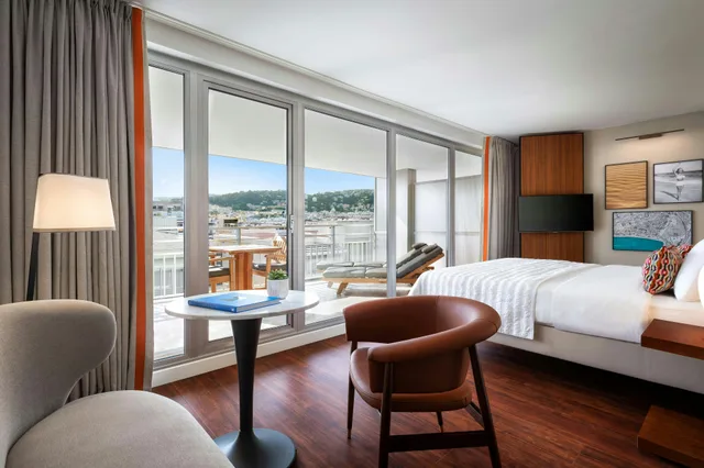 غرفة بسرير مزدوج، LE MERIDIEN NICE 1/1