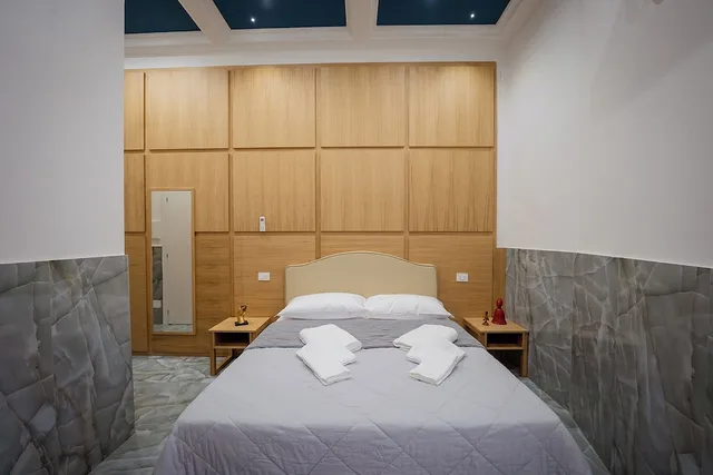 غرفة سوبيريور بسرير مزدوج في الملحق، B&B Le 4 Stagioni Dante's Suites 3/6