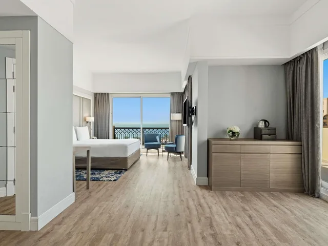 جناح متصل عائلي بسريرين مزدوجين بإطلالة على البحر، Rixos Bab Al Bahr 9/10