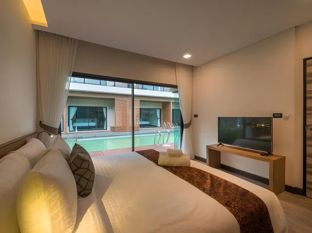 Family, 2 Double Beds, Pool Access، Cher Mantra Aonang Resort And Pool Suite 1/1