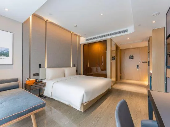 غرفة بسرير كوين، Atour Hotel Yiwu International Trade City Passenger Transport Center 1/1