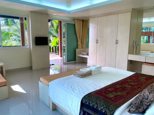 غرفة غراند بسرير كينج بإطلالة على الحديقة، Mountain Resort Koh Lipe 3/5