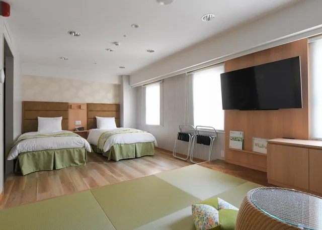 غرفة قياسية بسرير فردي، Ana Holiday Inn Sapporo Susukino 6/8