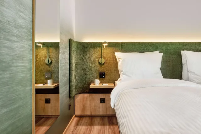غرفة سوبيريور بسريرين منفصلين، H+ Hotel Eschborn 3/4