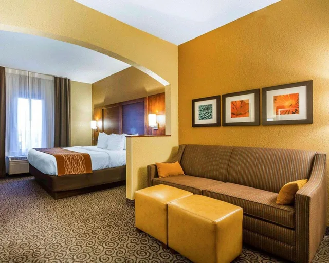 جناح بسرير كينج مع أريكة، Comfort Suites Ramsey MN 3/6