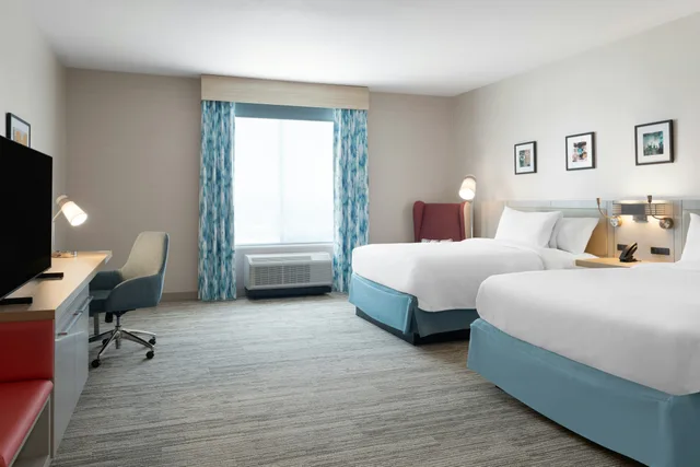 غرفة بسريرين كوين لذوي الإعاقة، Hilton Garden Inn Austin Central 2/6