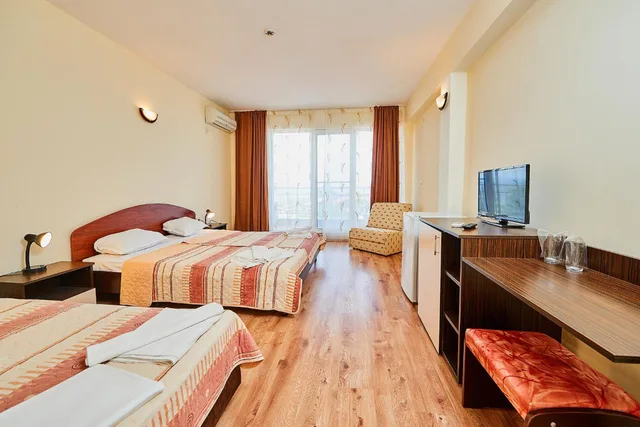 غرفة بسرير مزدوج أو سريرين منفصلين بإطلالة، Sea Complex Relax& Spa- All Inclusive 5/8