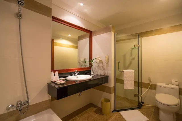 غرفة ديلوكس بسريرين منفصلين بإطلالة على المسبح، Angkor Miracle Resort and Spa 9/10