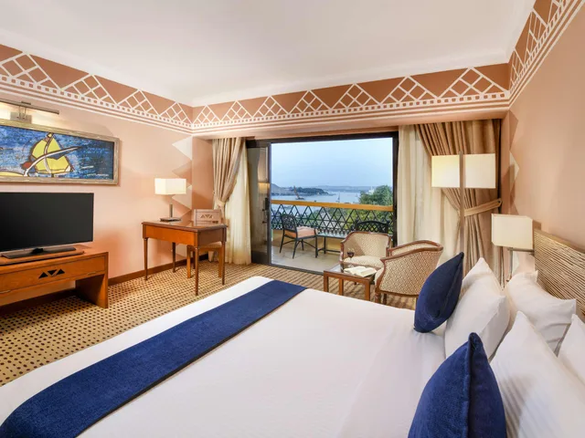 غرفة كلاسيكية بسريرين منفصلين بإطلالة، Movenpick Aswan 2/6