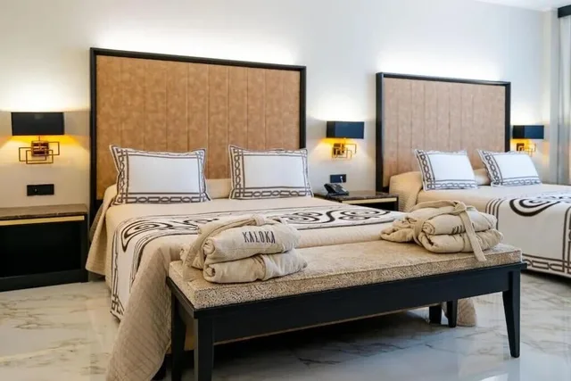 غرفة سوبيريور رباعية بسريرين كوين، Hotel Ariston 2/5