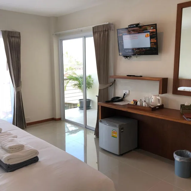 غرفة اقتصادية بسرير مزدوج، Crystal Lamai Hotel 4/10