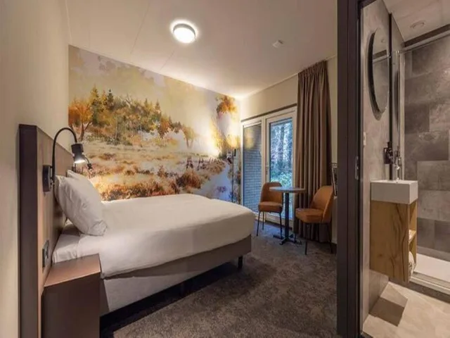 غرفة كومفورت بسرير كوين بشرفة، Fletcher Hotel-Restaurant Mooi Veluwe 1/1