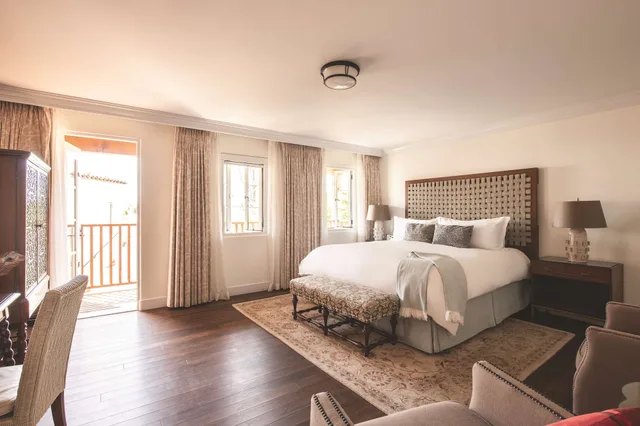 غرفة ديلوكس بسرير كينج، El Encanto A Belmond Hotel Santa Barbara 3/7