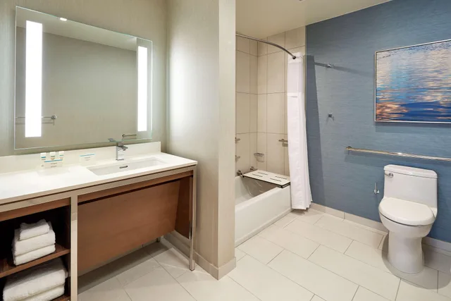 جناح بسريرين كوين بغرفة نوم واحدة لذوي الإعاقة، Homewood Suites by Hilton San Diego Hotel Circle/SeaWorld Area 1/1