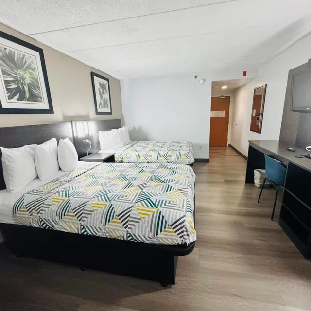 غرفة ديلوكس بسرير مزدوج، Motel6 Milford, CT 7/10